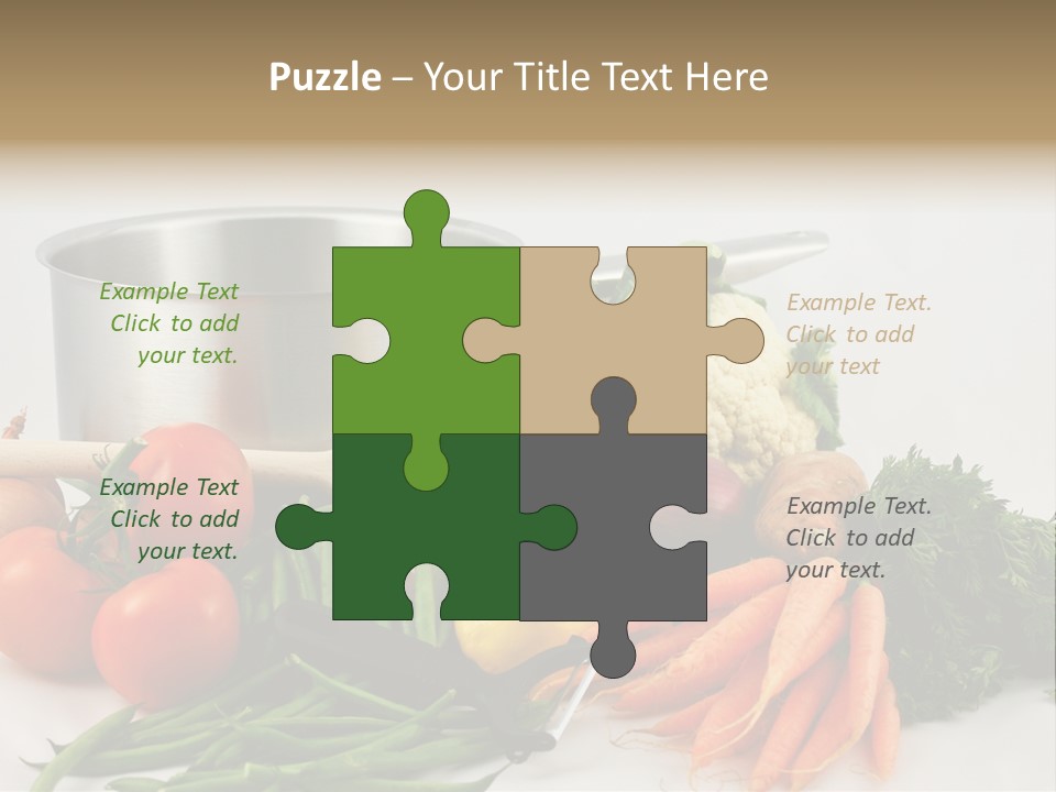 Tomato Vegetarian Onion PowerPoint Template