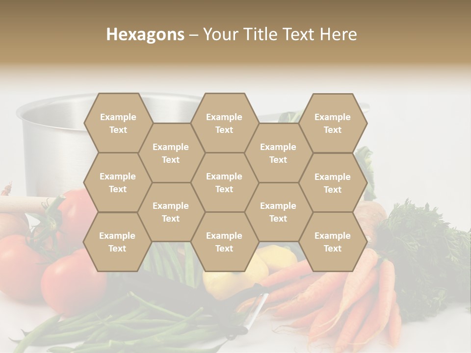 Tomato Vegetarian Onion PowerPoint Template