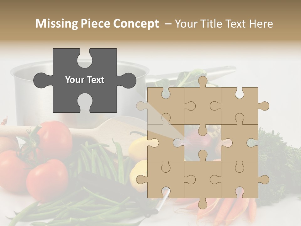 Tomato Vegetarian Onion PowerPoint Template