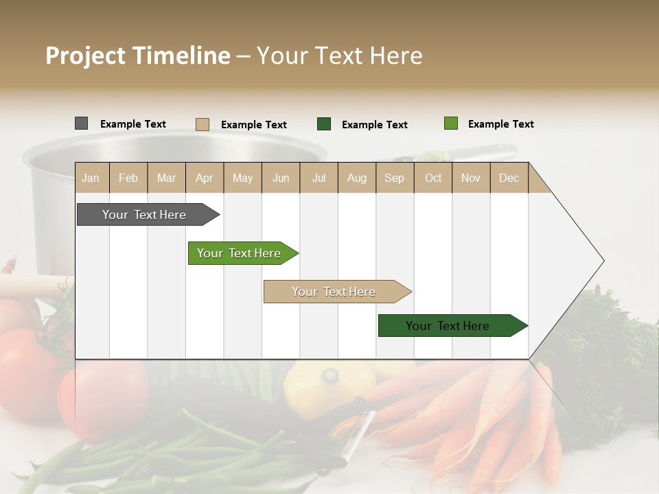 Tomato Vegetarian Onion PowerPoint Template