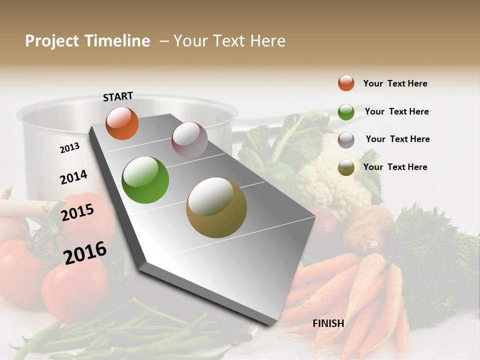 Tomato Vegetarian Onion PowerPoint Template