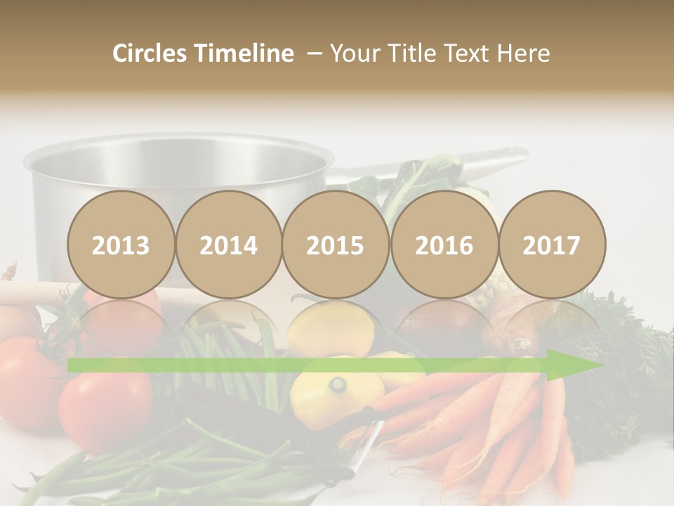 Tomato Vegetarian Onion PowerPoint Template