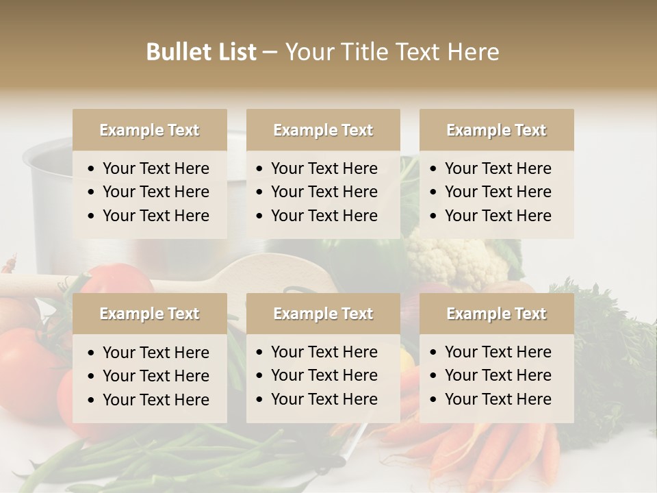 Tomato Vegetarian Onion PowerPoint Template