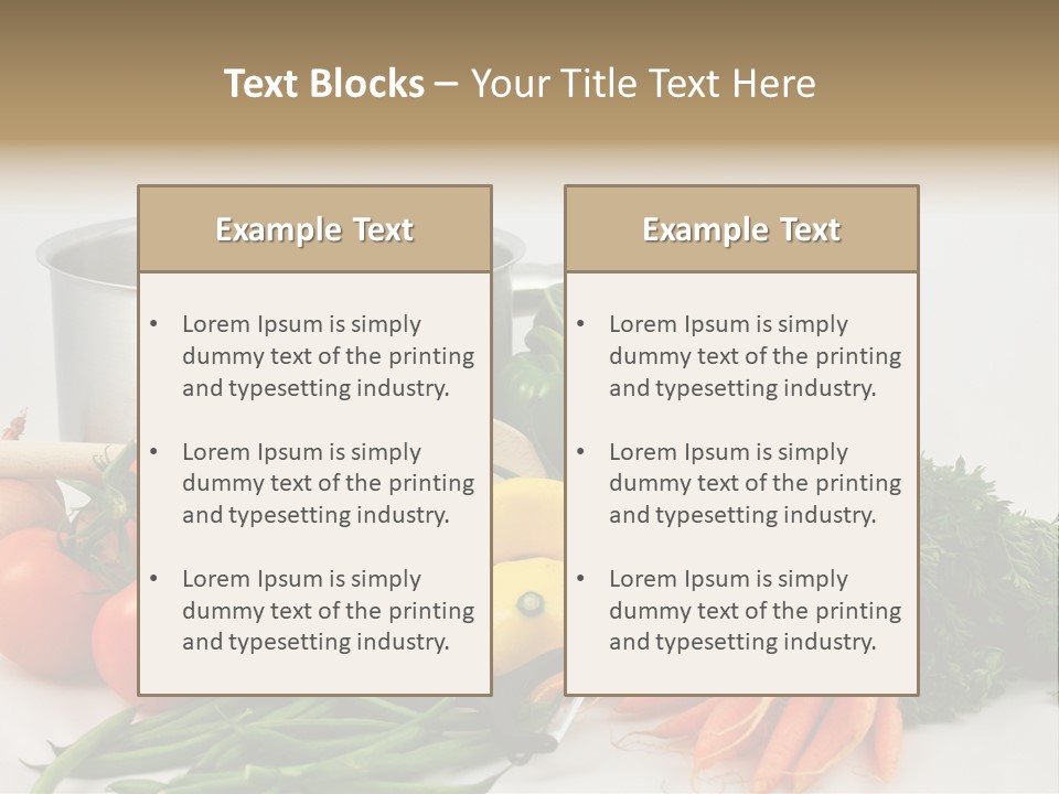 Tomato Vegetarian Onion PowerPoint Template