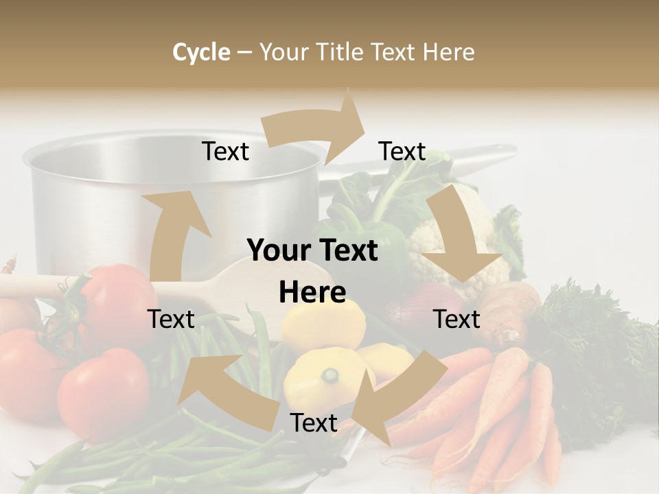 Tomato Vegetarian Onion PowerPoint Template