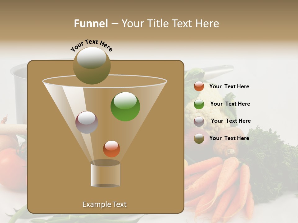 Tomato Vegetarian Onion PowerPoint Template