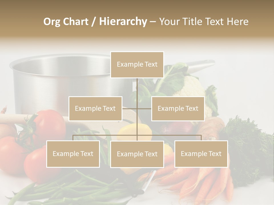 Tomato Vegetarian Onion PowerPoint Template