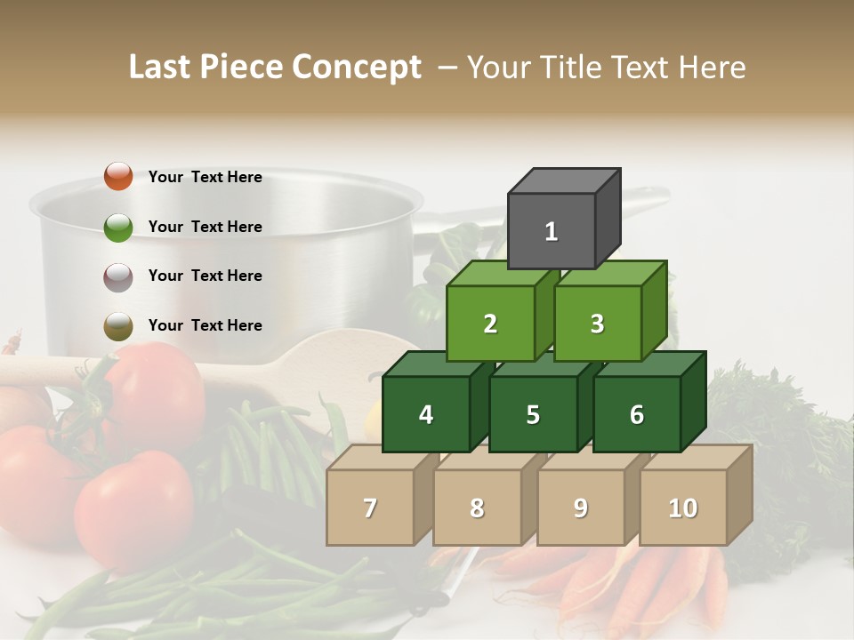 Tomato Vegetarian Onion PowerPoint Template