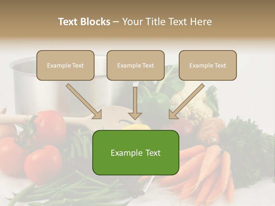 Tomato Vegetarian Onion PowerPoint Template