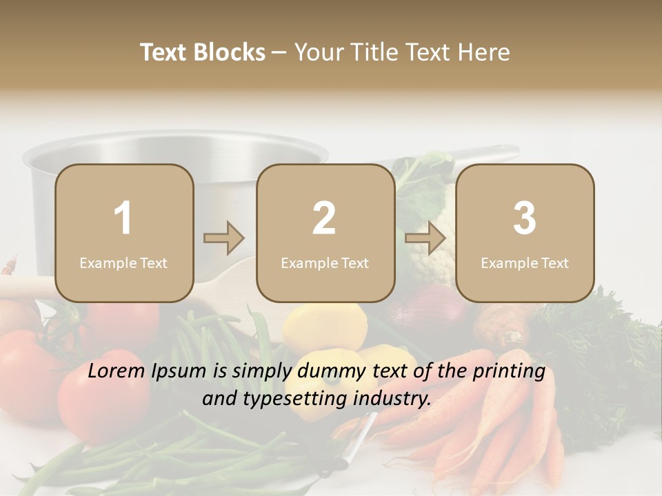 Tomato Vegetarian Onion PowerPoint Template