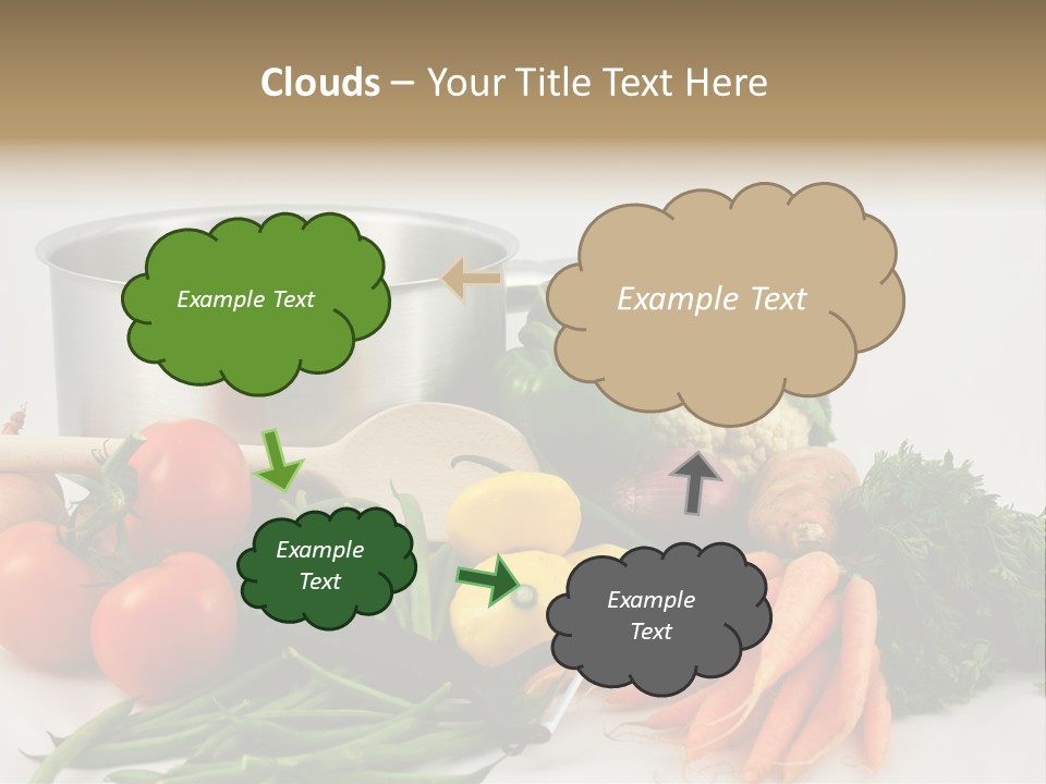 Tomato Vegetarian Onion PowerPoint Template