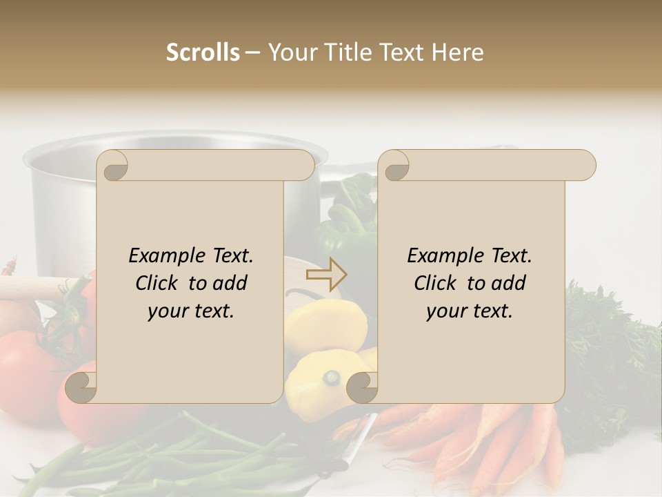 Tomato Vegetarian Onion PowerPoint Template