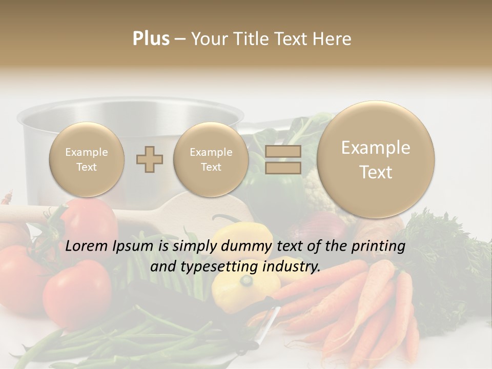 Tomato Vegetarian Onion PowerPoint Template