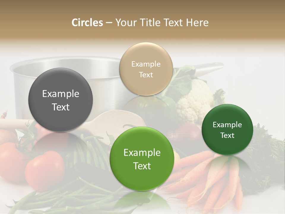 Tomato Vegetarian Onion PowerPoint Template