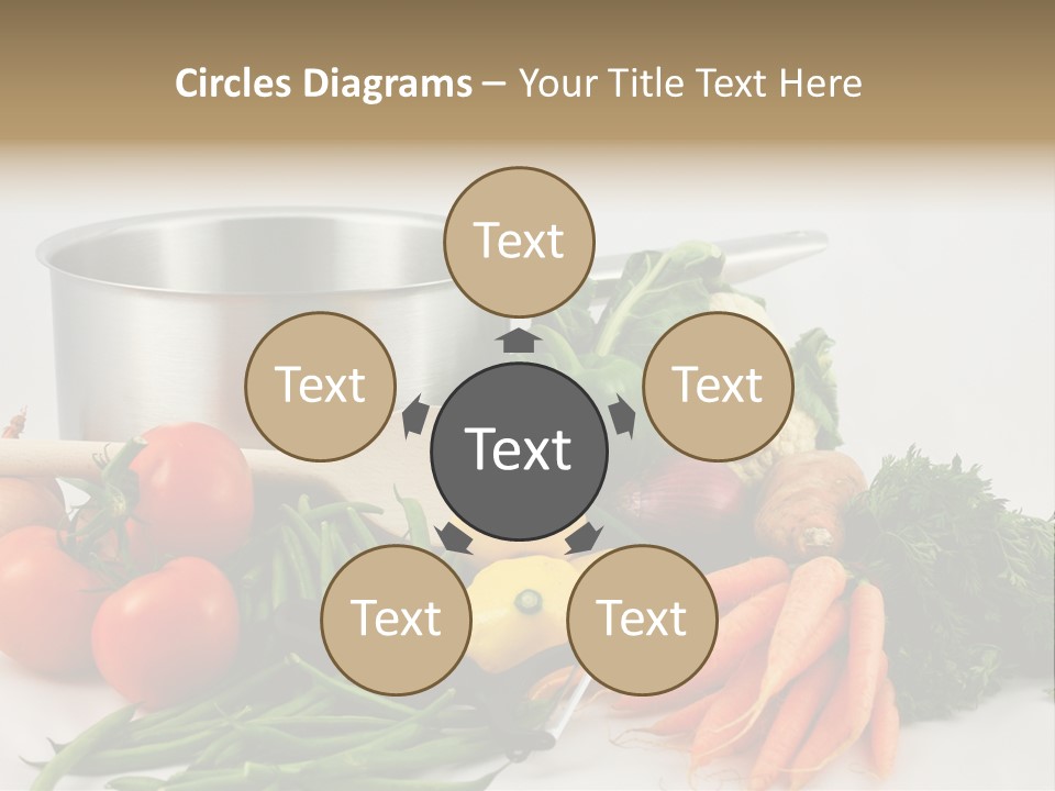 Tomato Vegetarian Onion PowerPoint Template