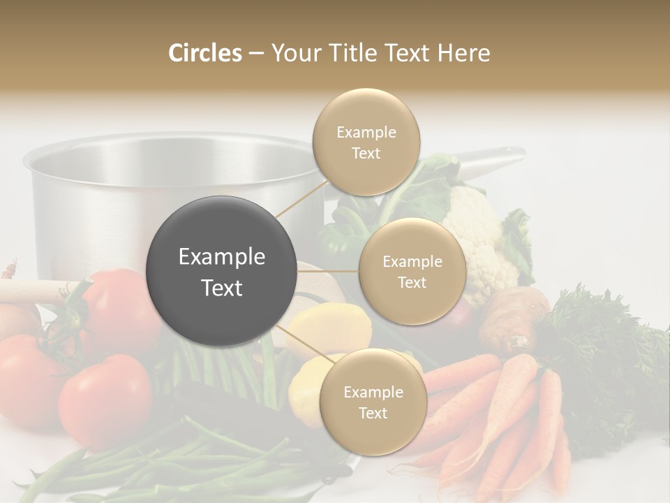 Tomato Vegetarian Onion PowerPoint Template