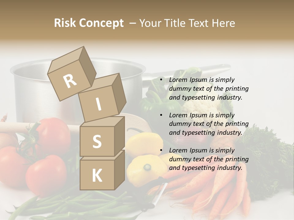 Tomato Vegetarian Onion PowerPoint Template