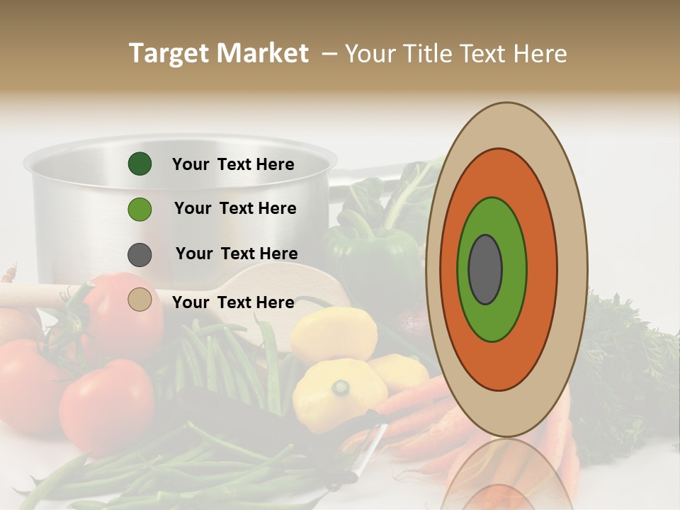 Tomato Vegetarian Onion PowerPoint Template