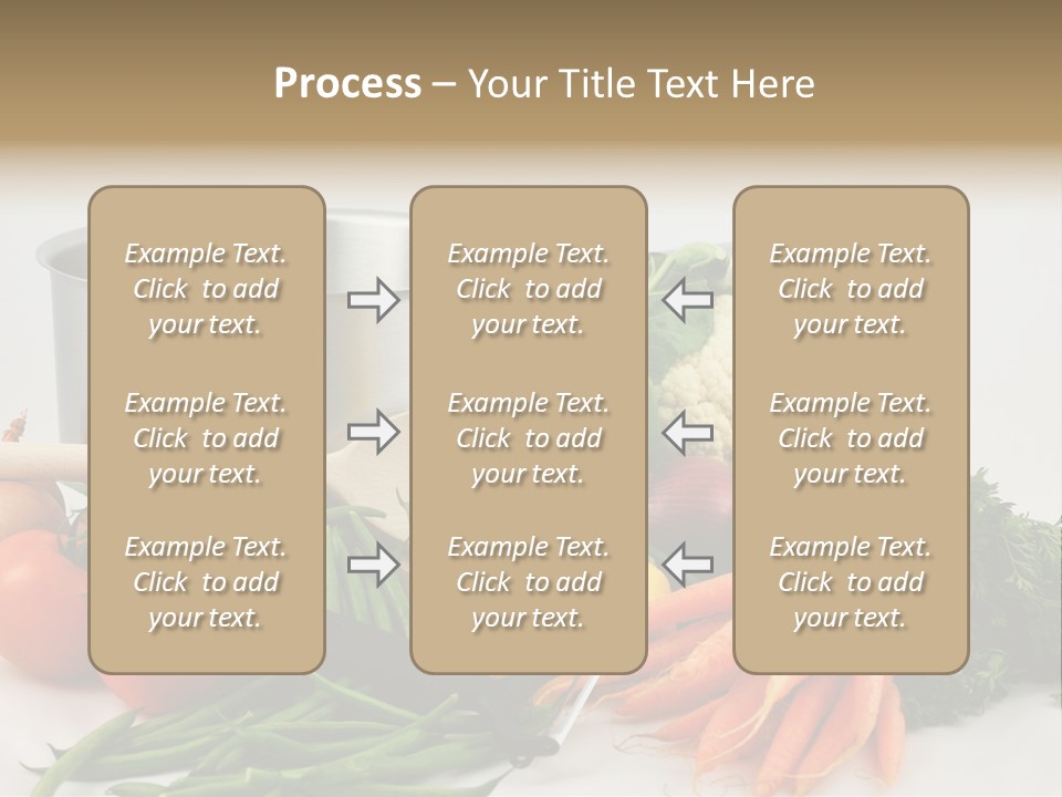 Tomato Vegetarian Onion PowerPoint Template