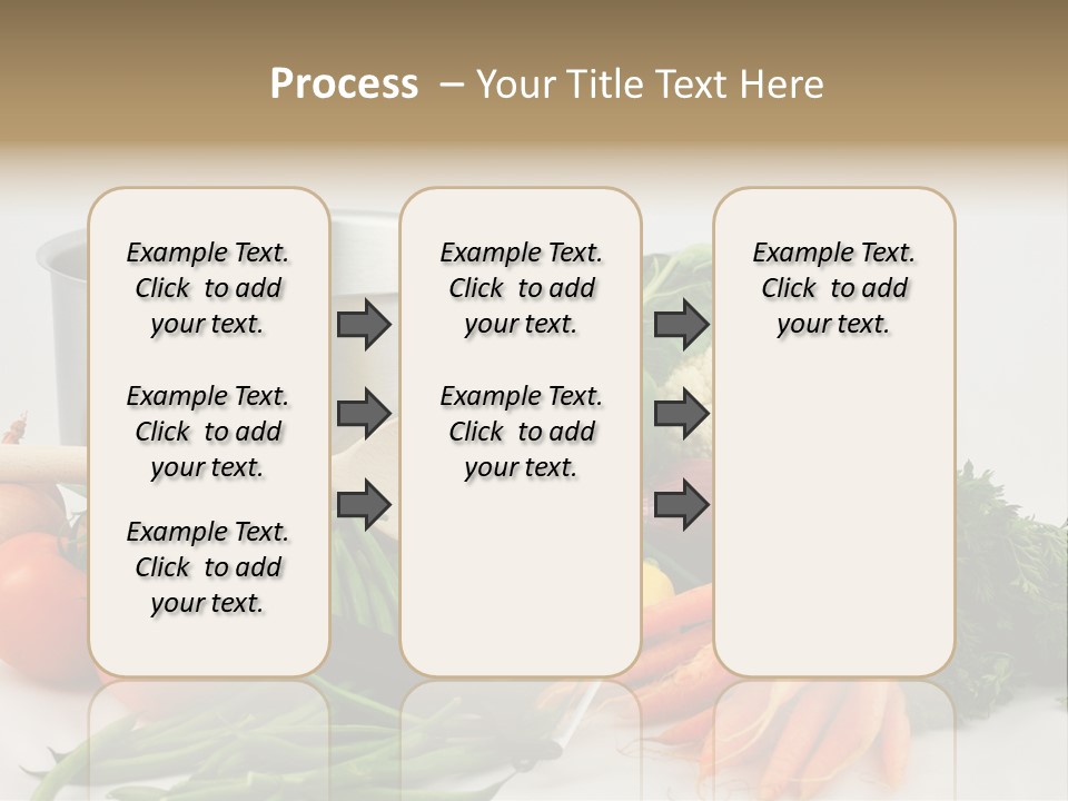 Tomato Vegetarian Onion PowerPoint Template