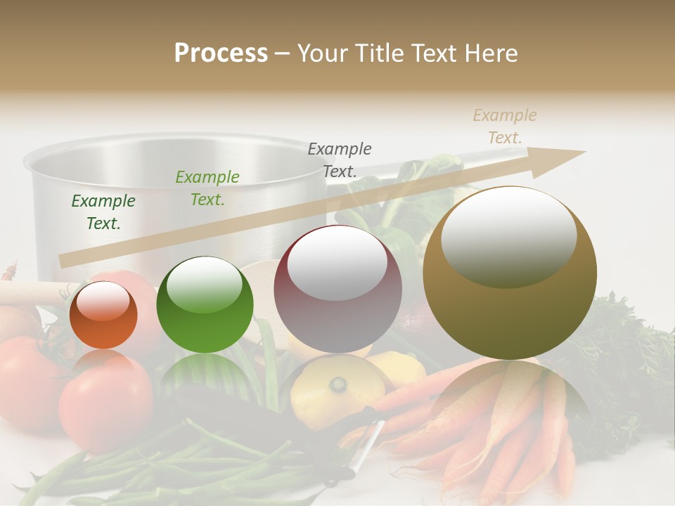 Tomato Vegetarian Onion PowerPoint Template