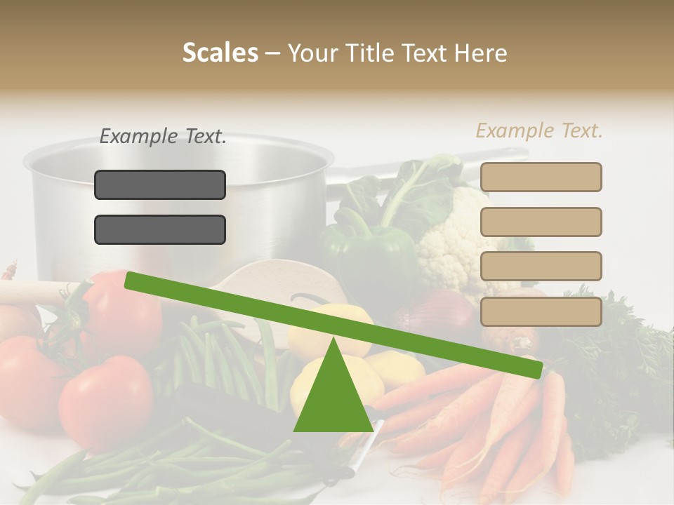 Tomato Vegetarian Onion PowerPoint Template