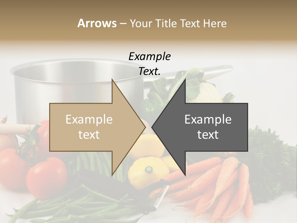 Tomato Vegetarian Onion PowerPoint Template