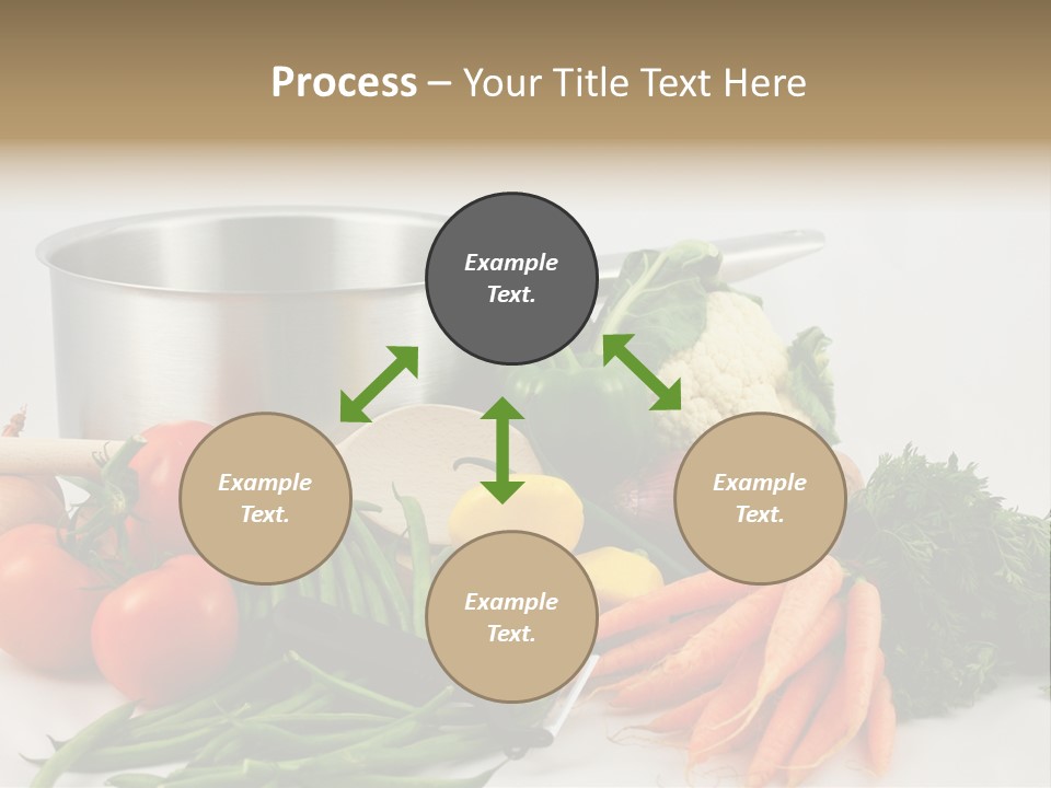 Tomato Vegetarian Onion PowerPoint Template