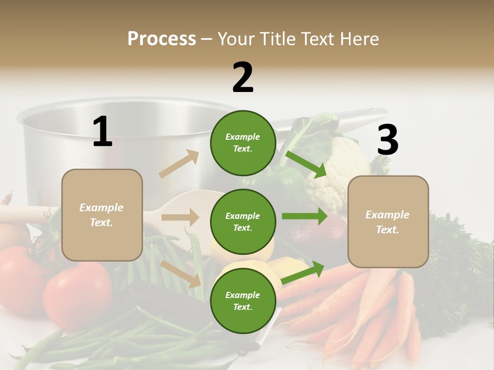 Tomato Vegetarian Onion PowerPoint Template