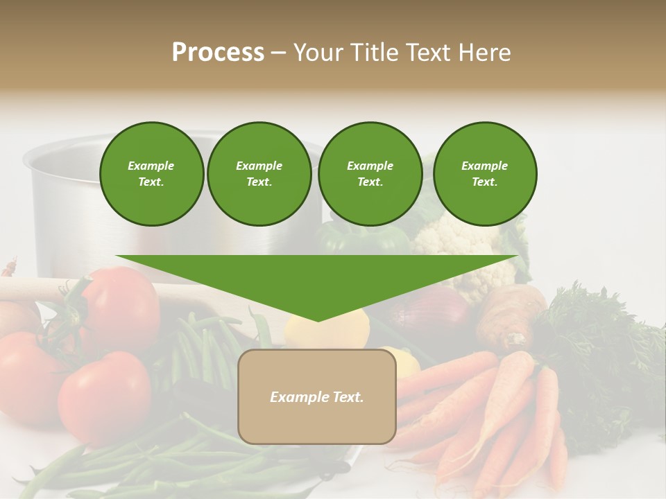 Tomato Vegetarian Onion PowerPoint Template