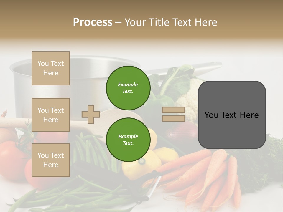 Tomato Vegetarian Onion PowerPoint Template