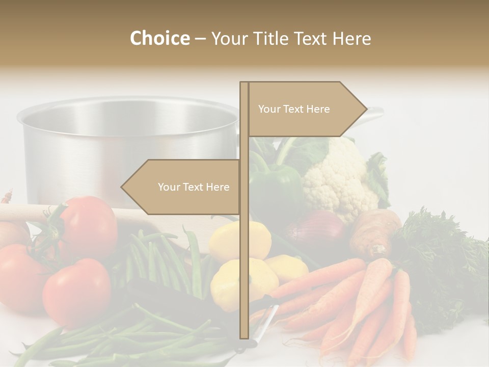 Tomato Vegetarian Onion PowerPoint Template