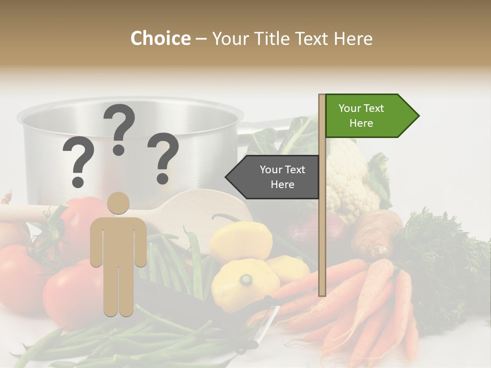 Tomato Vegetarian Onion PowerPoint Template