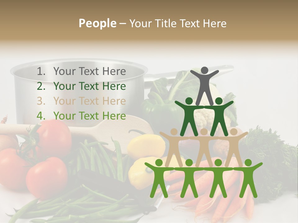 Tomato Vegetarian Onion PowerPoint Template