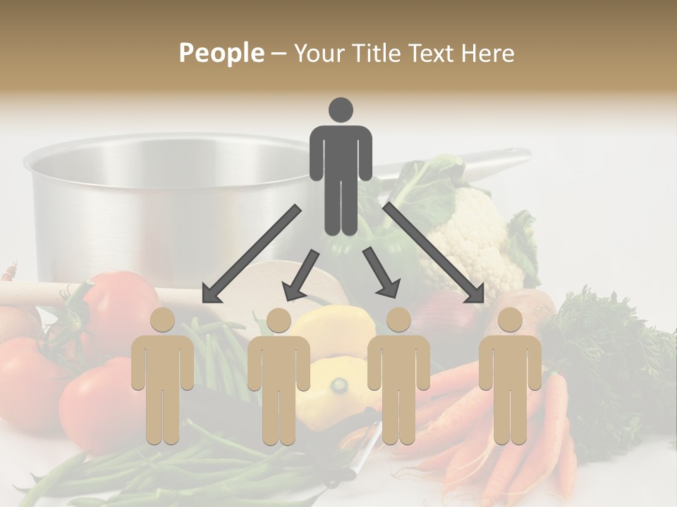 Tomato Vegetarian Onion PowerPoint Template