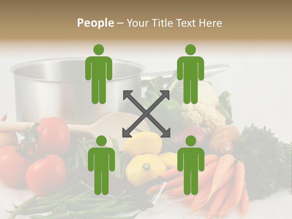 Tomato Vegetarian Onion PowerPoint Template