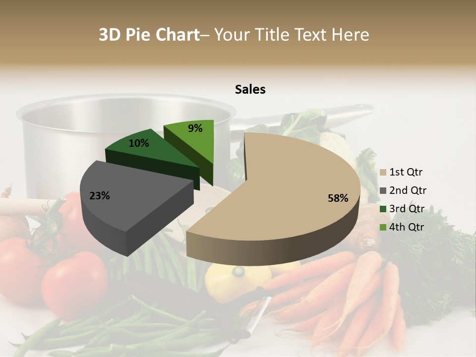 Tomato Vegetarian Onion PowerPoint Template