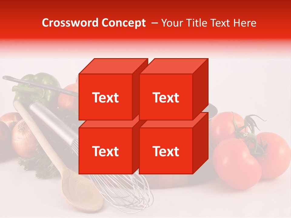 Board Whisk Chopping PowerPoint Template