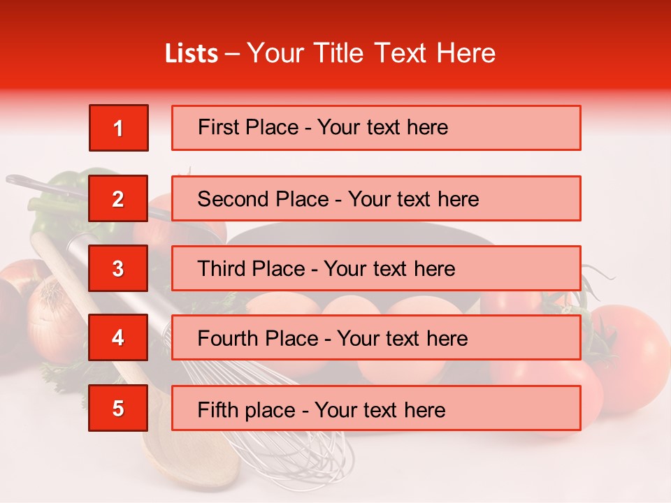Board Whisk Chopping PowerPoint Template
