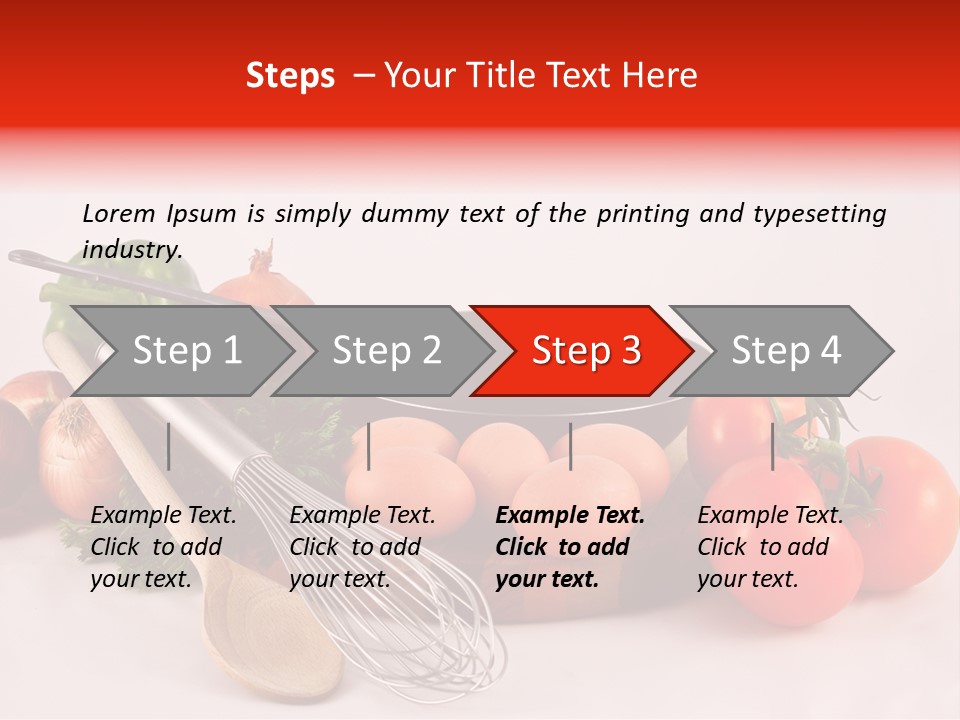 Board Whisk Chopping PowerPoint Template