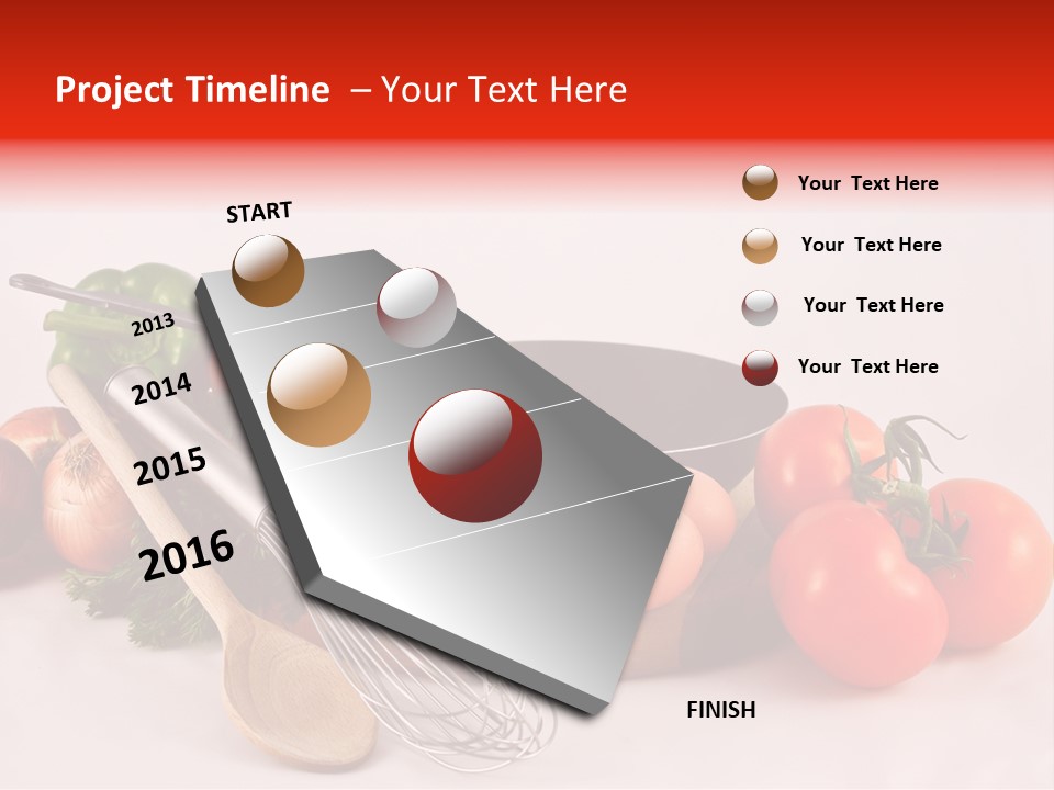 Board Whisk Chopping PowerPoint Template