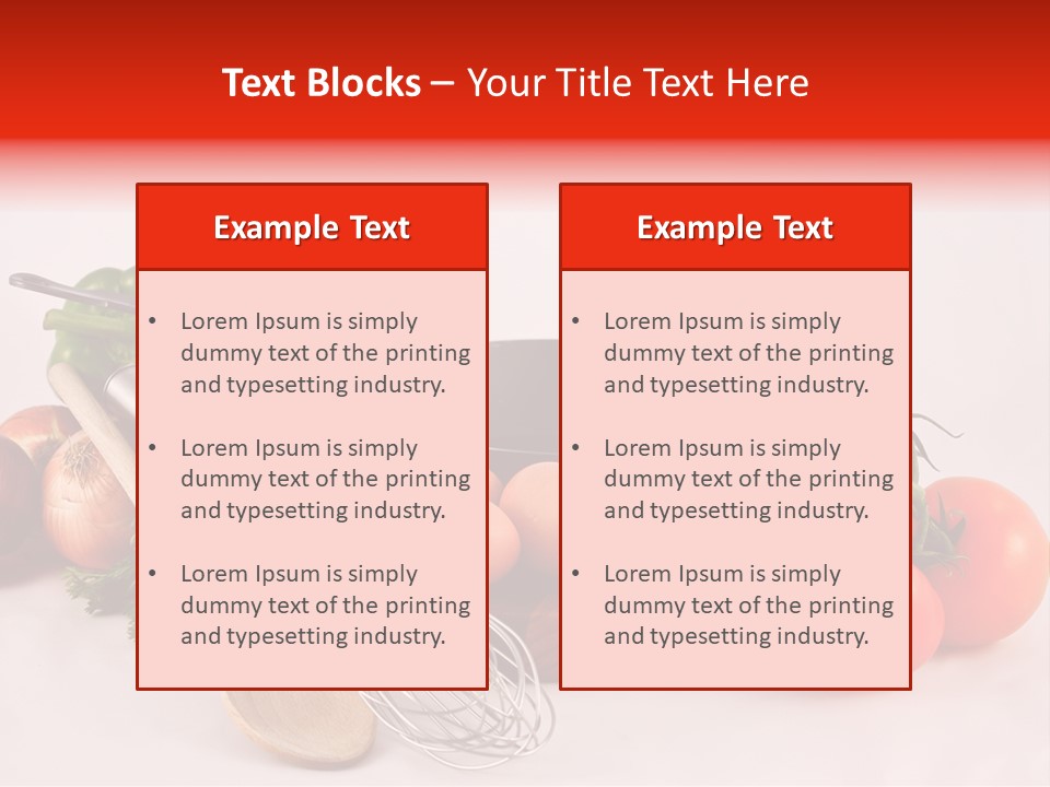 Board Whisk Chopping PowerPoint Template