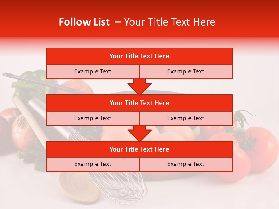 Board Whisk Chopping PowerPoint Template