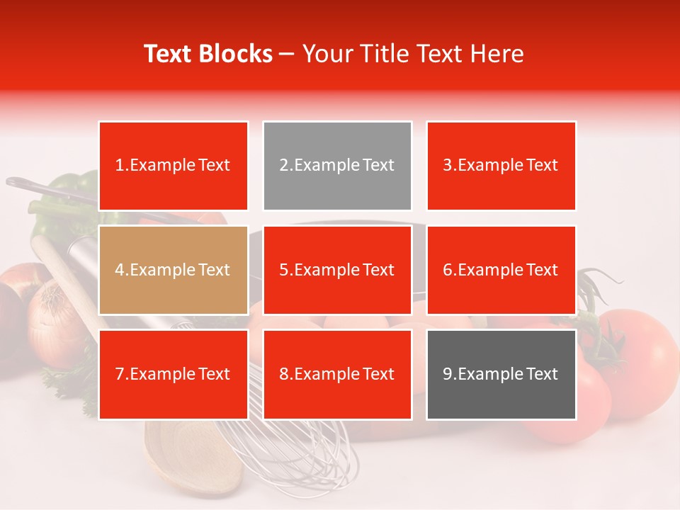 Board Whisk Chopping PowerPoint Template