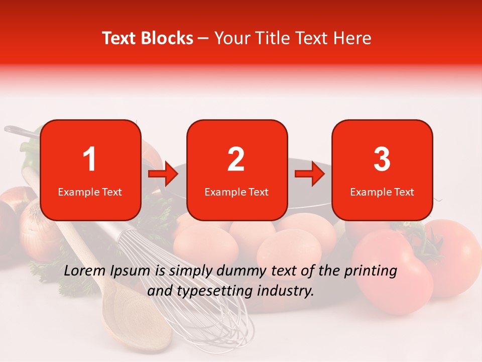Board Whisk Chopping PowerPoint Template