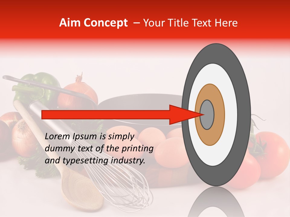 Board Whisk Chopping PowerPoint Template
