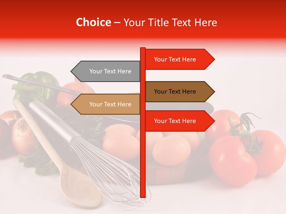 Board Whisk Chopping PowerPoint Template