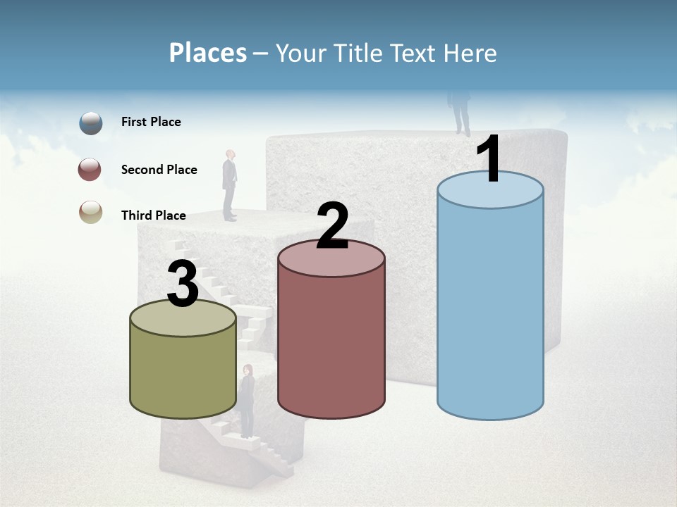 Abstract Rock Business PowerPoint Template
