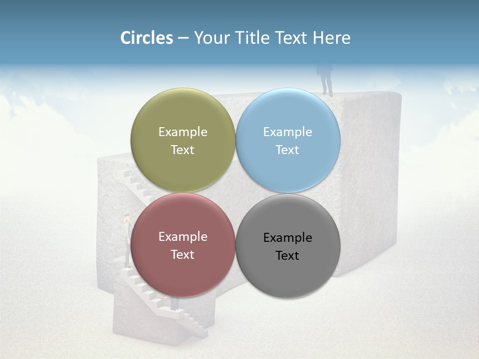 Abstract Rock Business PowerPoint Template