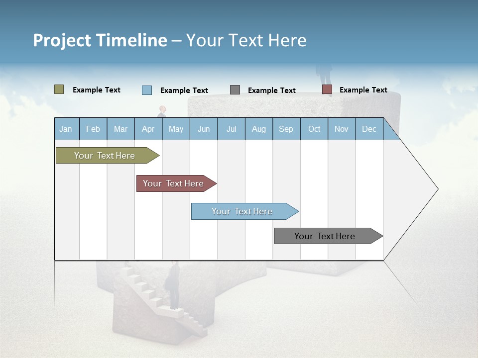 Abstract Rock Business PowerPoint Template